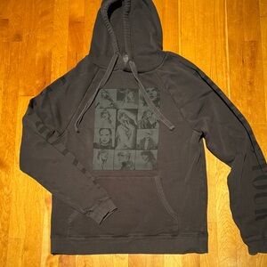 Taylor Swift Eras Tour Black Graphic Hooded Sweatshirt - from the Amsterdam Show